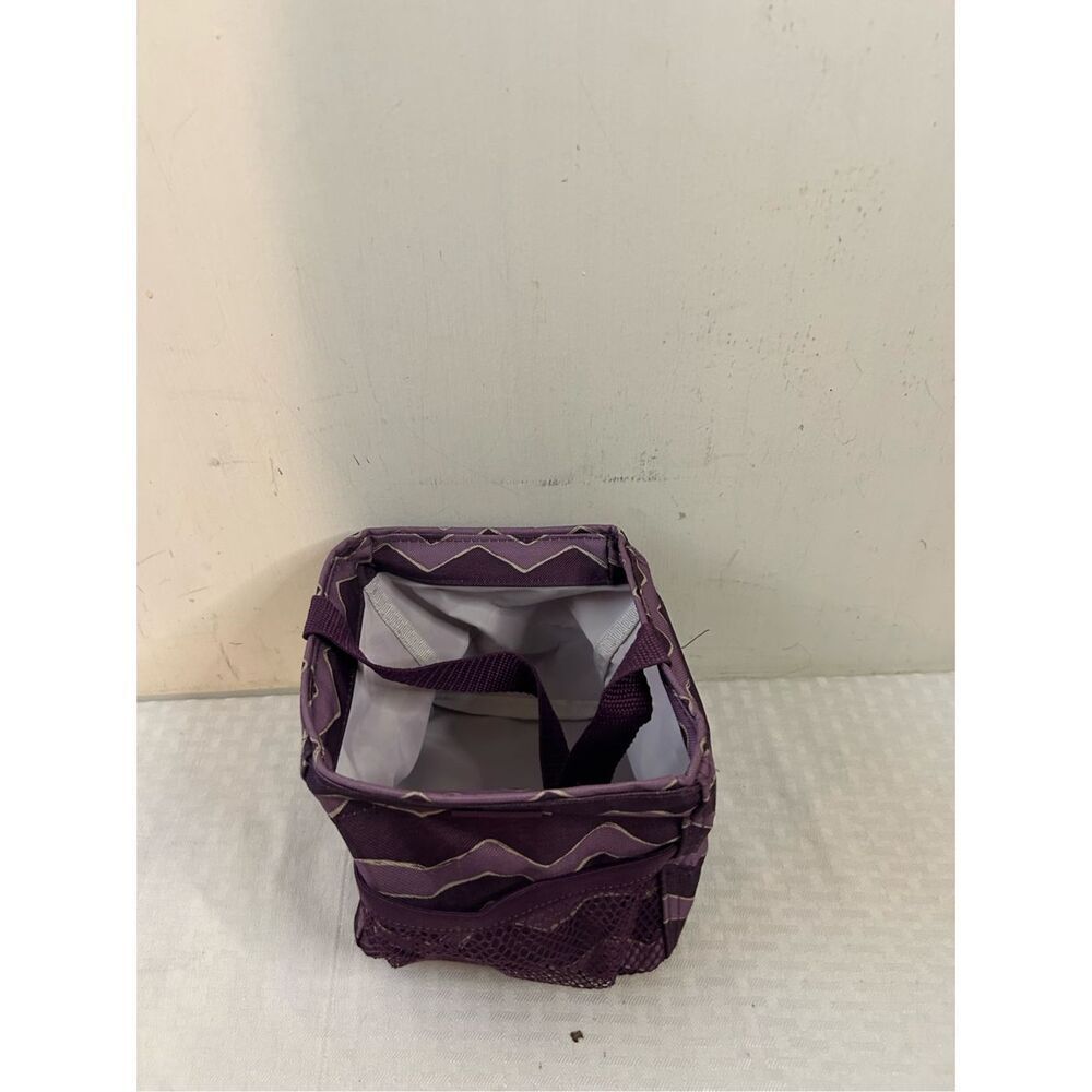 Thirty-one 31‎ Purple chevron 6" square caddy